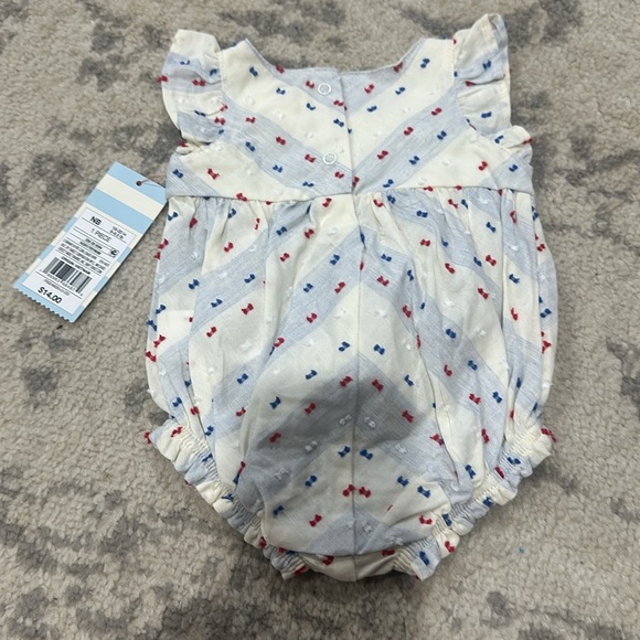 Cat & Jack 4th of July romper - Picture 2 of 3